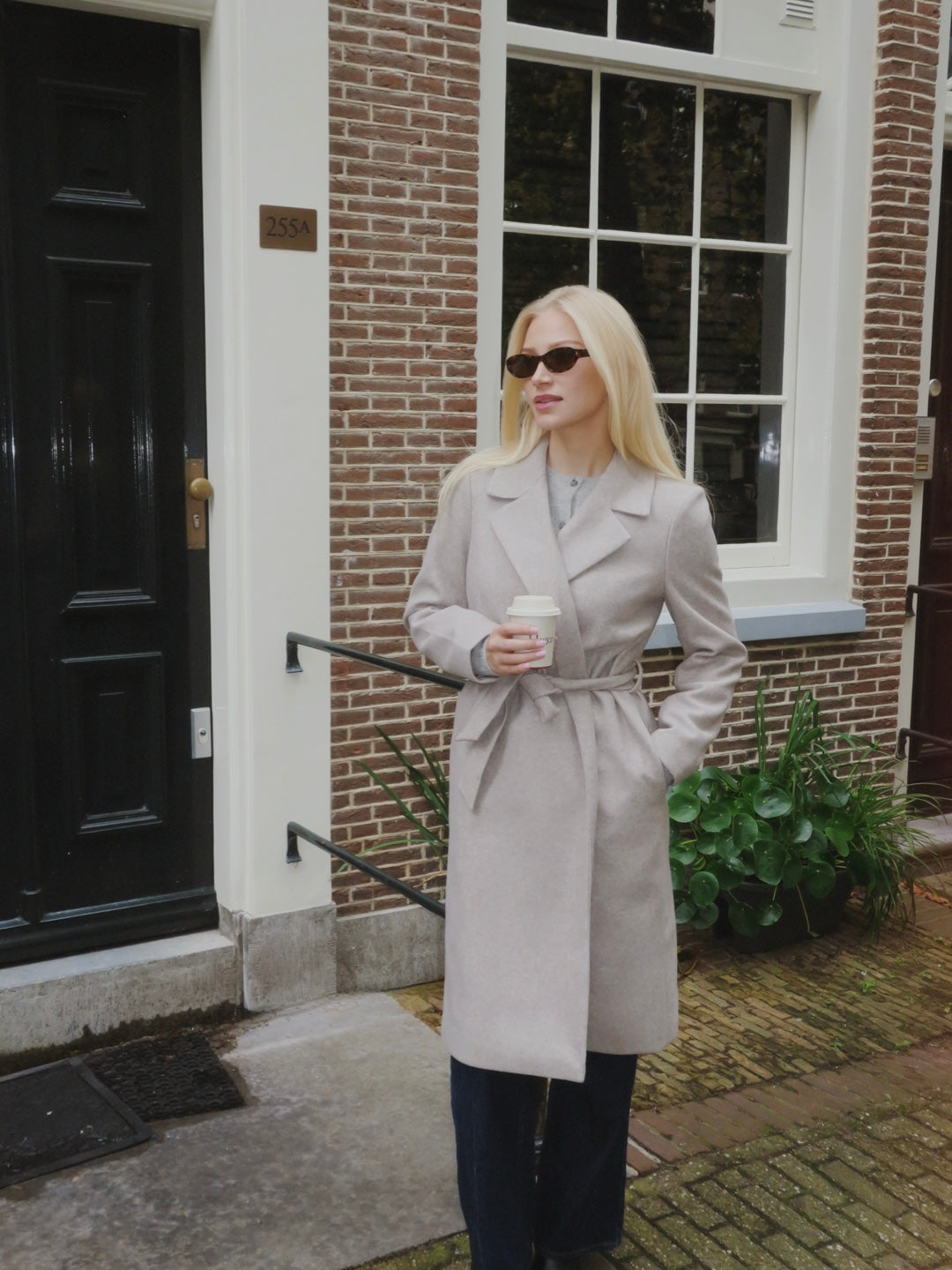 ONLALVILDA Coat - Beige